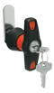 E+G Lever latch with T-Handle, anti rotation