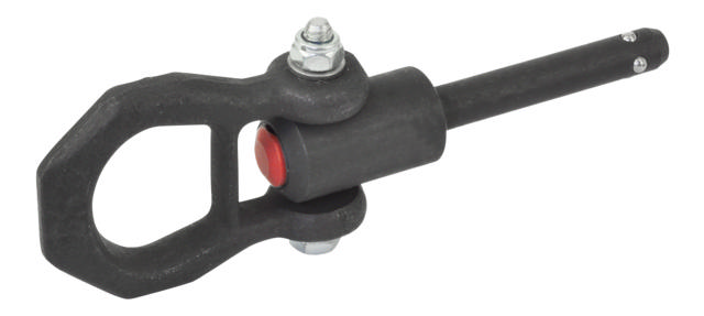 E+G Løfteøje m. palbolt, Stål, m/kuglelås