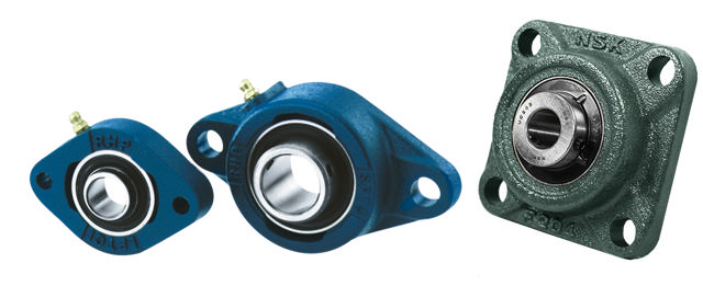 NSK 4-huls flangeleje UCF206D1