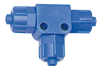 Push-on fitting POM 14.913, Ø12/9-Ø12/9-Ø12/9